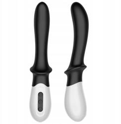 Boss Series Proszta/G-pont masszírozó vibrátor szilikonból, Usb, 10 funkciós Fűtés (6970075602383)