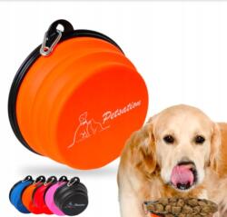 Petsation Egyetlen szilikon tál Petsation narancssárga orange 1500ML (MY5C)