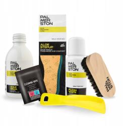 Palmerston 6in1 SoleNinja szett fehér cipőkrémmel és Palmerston kiegészítőkkel (Zestaw do czyszczenia i ochrony butów)