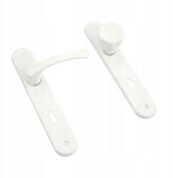 Maan Fehérre festett gombkilincs hosszú pajzzsal, 90-es kulcslyuk távolság Maan (8097)