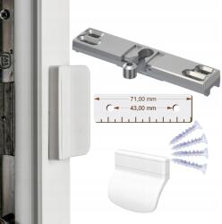 Decortrend Erkély retesz fogantyú ajtó fogantyú dohányzó zár sablon (582379 Zatrzask balkonowy pochwyt)