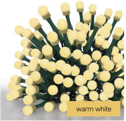 EMOS EMOS D5AW25, LED karácsonyi fényfüzér, cseresznye-golyók, 48 m, kültéri és beltéri, meleg fehér, progr, időz (D5AW25)