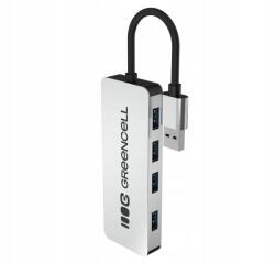 Green Cell Green Cell HUB Basic USB-A do 4x USB-A 3.0 (HUB-GC-A4A)