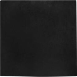 vidaXL Csúszásgátló Műnyúl Szőnyeg Olite Fekete 160 x 160 cm 42021730 (42021730)