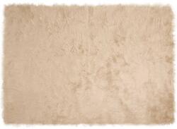 vidaXL Műgyapjú Szőnyeg Tafalla Bézs 140 x 200 cm Poliészter 42021483 (42021483)