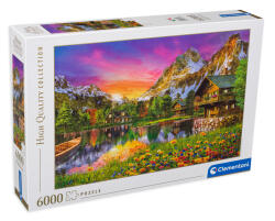 Clementoni Пъзел Clementoni от 6000 части - Езеро в Алпите (36531)