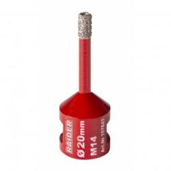 Raider Carota diamantata pentru frezare uscata M14 x 20mm