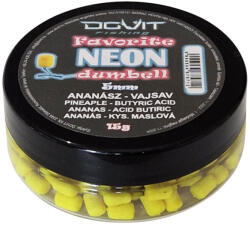 DOVIT Favorit neon dumbell 5 mm Ananás - Vajsav (DOV7571)
