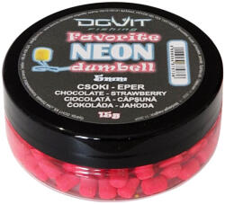 DOVIT Favorit neon dumbell 5 mm Eper - csoki (DOV7573)