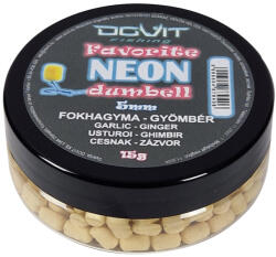DOVIT Favorit neon dumbell 5 mm Gyömbér - Fokhagyma (DOV7951)