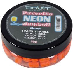 DOVIT Favorit neon dumbell 8 mm Halibut - Krill (DOV7457)