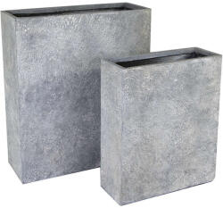  Alberta Terrace térelválasztó kompozit növénytartó szürke 80x30x92cm S2 (119768)