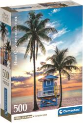 Clementoni Puzzle Clementoni din 500 piese - Miami Beach, Florida (35574) Puzzle