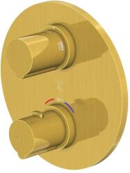 Steinberg 100 kád és zuhany csaptelep süllyesztett z termosztáttal arany 10041333BG (10041333BG)