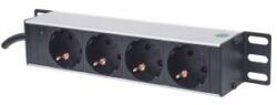 INTELLINET 10 1U Rackmount 4-Output Power Distribution Unit (PDU)