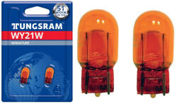 Tungsram Tungsram T20 WY21W Original sárga index izzó DUO BOX 744NA-BL2