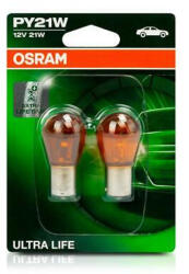 OSRAM PY21W BAU15S Ultra Life halogén izzó DUO BOX 7507ULT-2BL