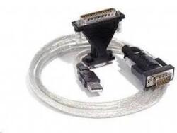 PremiumCord Cable USB PremiumCord USB-A - RS-232 Black (ku2-232)