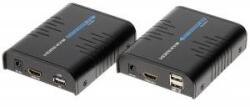  AV signal transmission system Extender HDMI+USB-EX-100