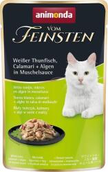 Animonda Vom Feinsten Pouch fehér tonhalas, tintahalas és algás alutasakos macskaeledel kagylós szószban (18 x 50 g) 900gr