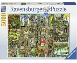 Ravensburger Puzzle Ravensburger Weird Town / Colin Thompson (5000 Pieces)