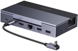 UGREEN CM800 6 az 1-ben dokkolóállomás, USB-C, HDMI, USB, RJ45 (75126)