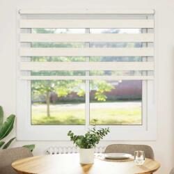 vidaXL zebrafüggönnyel márványbézs szövetszélesség 145, 9 cm poliészter (4014661) (4014661)