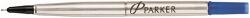 Parker Rollertoll betét, 0, 5 mm, F, góliát, PARKER, "Royal", kék (ICPRBK)