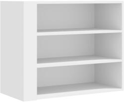 vidaXL fehér szerelt fa faliszekrény 75 x 35 x 60 cm (848416) (848416)