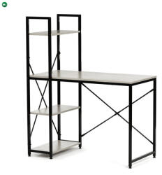  Íróasztal 100x48 cm, MDF, fehérített tölgy, GD-512 WT