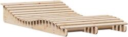 vidaXL tömör fenyőfa napozóágy 205 x 110 x 31, 5 cm (832588) (832588)