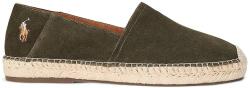 Ralph Lauren espadrilles velúrból Cevio Slip - zöld Férfi 40