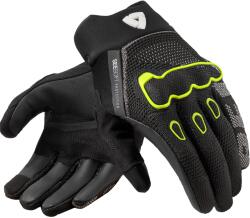 Revit Mănuși de motocicletă Revit Hyperspeed 3 Negru-Galben Fluo (REFGS248-1450)