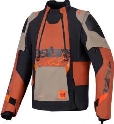Alpinestars Geacă motocicletă Alpinestars Halo PRO Drystar XF maro deschis-portocaliu închis-negru (AIM100-1216)
