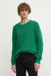 Tommy Hilfiger pamut pulóver - zöld M - answear - 28 990 Ft