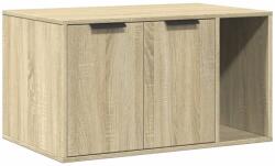 vidaXL sonoma tölgy színű szerelt fa macskaalomdoboz 80 x 50 x 45 cm (857735) (857735)