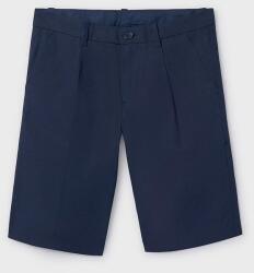 Mayoral gyerek rövidnadrág vászonkeverékből - sötétkék 128