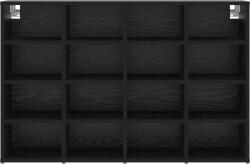 vidaXL Cipősszekrény polcokkal Musta tammi 103 x 30 x 67 cm Faanyag (875220) (875220)