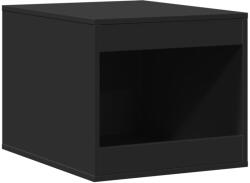 vidaXL fekete szerelt fa macskaalomdoboz 47 x 59 x 42 cm (857761) (857761)