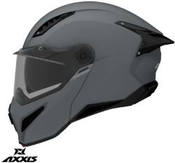 AXXIS Casca Axxis GhostFighter SV - Flip-up, titanium mat, Ochelari soare incluși, ECE 22.06 (43650000123)