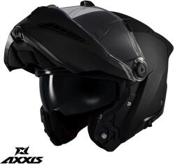 AXXIS Casca Axxis GhostFighter SV - Flip-up, negru mat, Ochelari soare incluși, ECE 22.06 (4365000013)