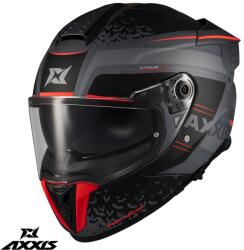 AXXIS Casca Axxis Hawk Evo SV Dark Justice - Integrală, gri mat, Ochelari soare incluși, ECE 22.06 (4321C15213)