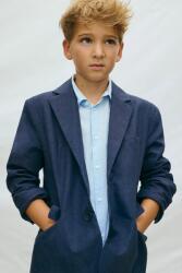 Mayoral vászonkeverékből készült gyerek kabát - sötétkék 128 - answear - 28 590 Ft