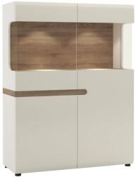 Tempo LYNATET fehér mdf vitrin