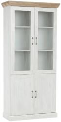 Tempo ROYAL III fehér mdf vitrin