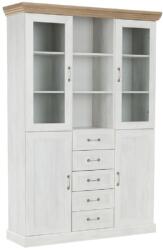 Tempo ROYAL II fehér mdf vitrin