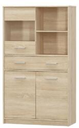 Tempo TEYO barna mdf vitrin