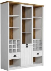 Tempo PROVANCE törtfehér mdf vitrin