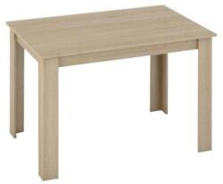 TEMPO KONDELA KRAZ barna mdf étkezőasztal 120cm