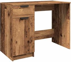 vidaXL Íróasztal régi fa 100x50x75 cm műszaki fa (856995) (856995)